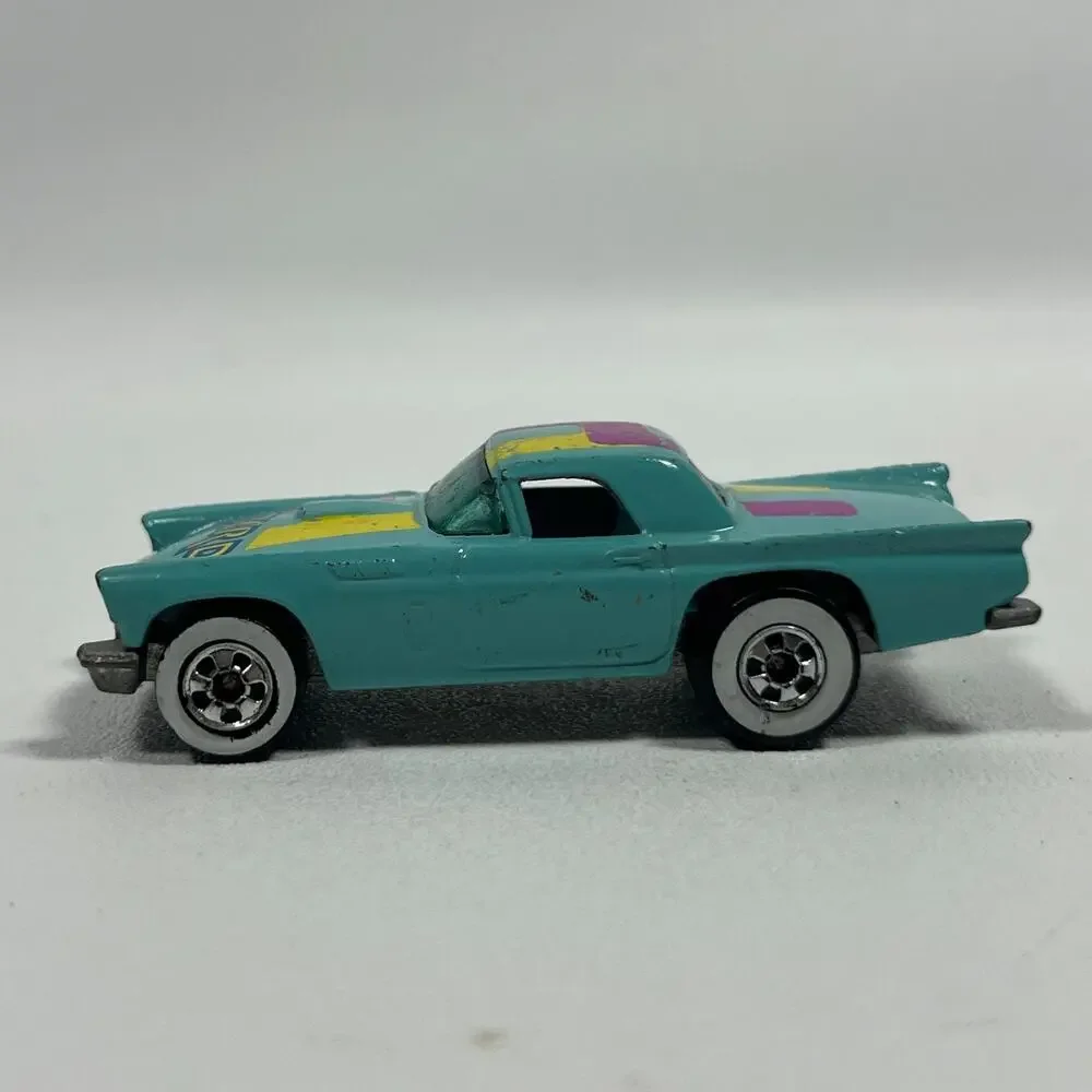 HOT WHEELS 57 Thunderbird T-Bird 1977 Diecast Car Teal VTG